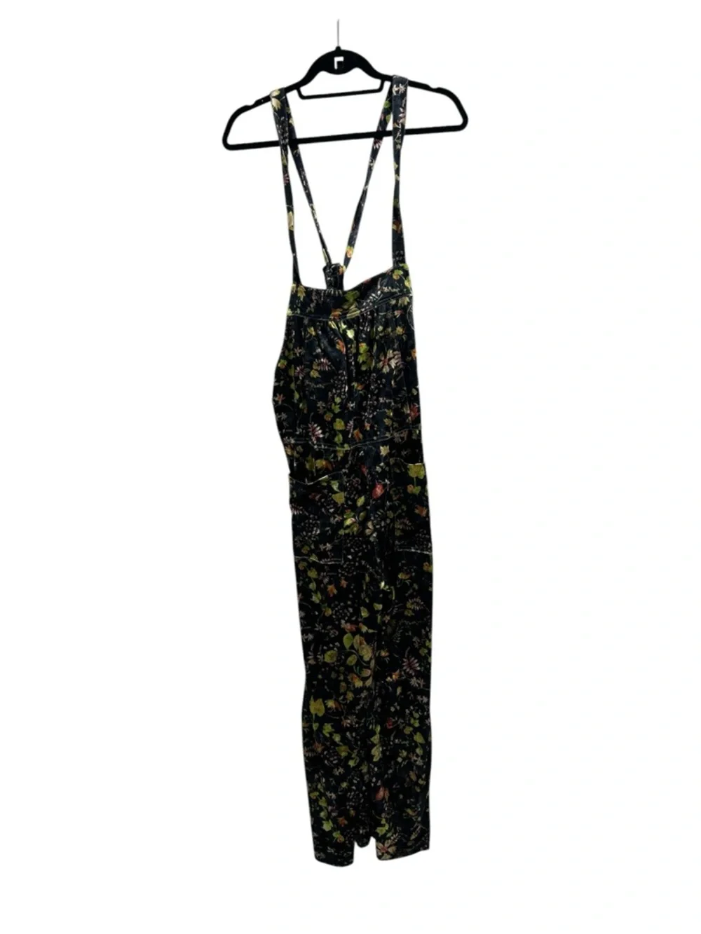 Natural life Dakota floral print velvet tieback jumpsuit - Picture 5 of 6
